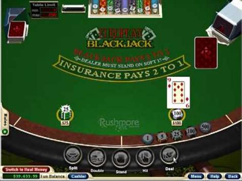 Rushmore blackjack